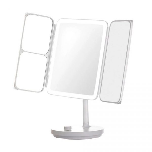 Jordan Judy Time Reminder LED Folding Makeup Mirror
