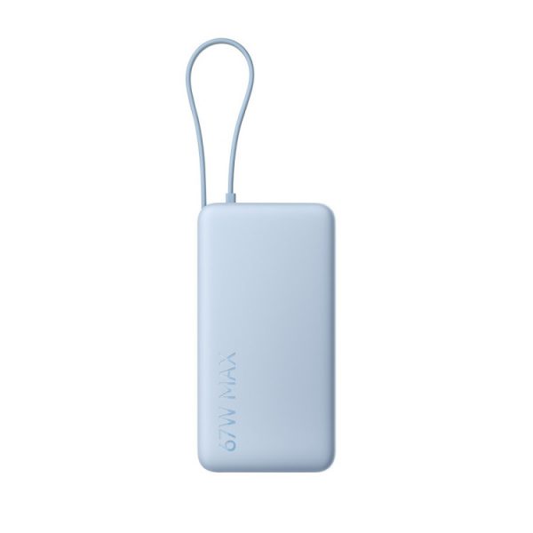 Xiaomi 67W Power Bank 10000(Integrated Cable) (Light Blue)