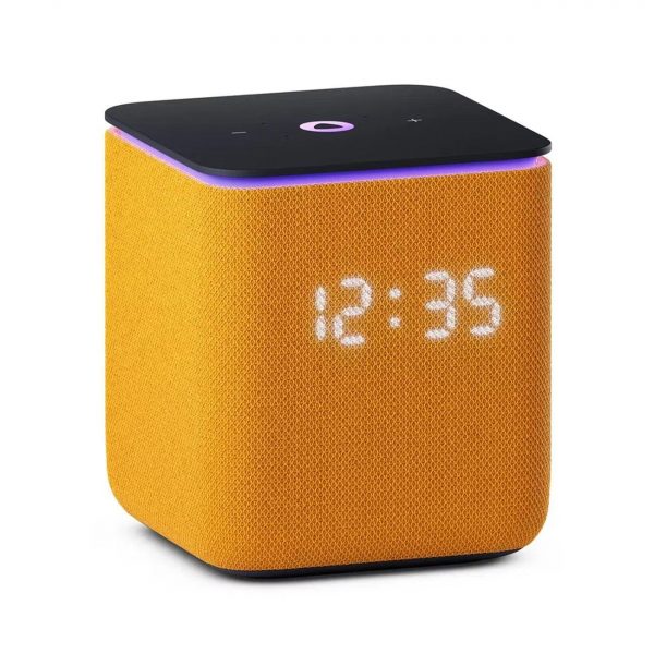 Умная колонка Яндекс Станция Миди с Алисой, с Zigbee™, 24Вт (Оранжевый)