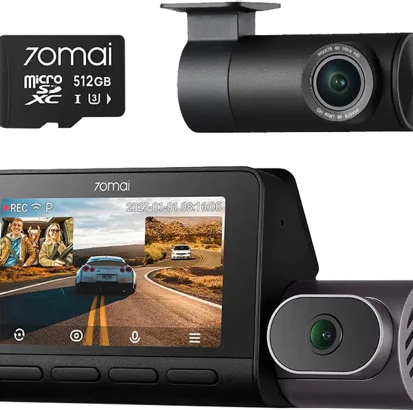 70-ai Dash Cam 4K T800 Set 512GB