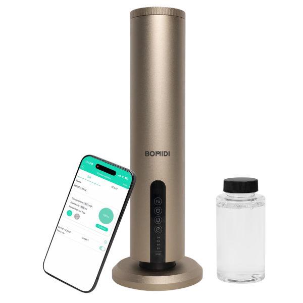 Bomidi Waterless Diffuser Machine For Home (Gold)